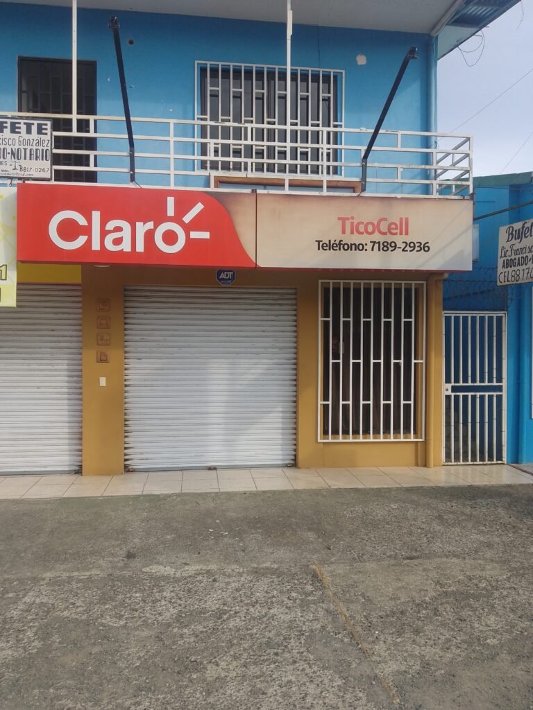 Tico cell puerto jimenez osa peninsula