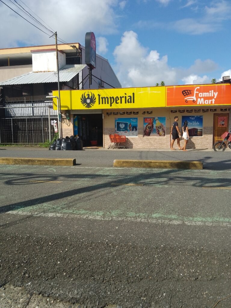 family mart . puerto jimenez osa peninsula 