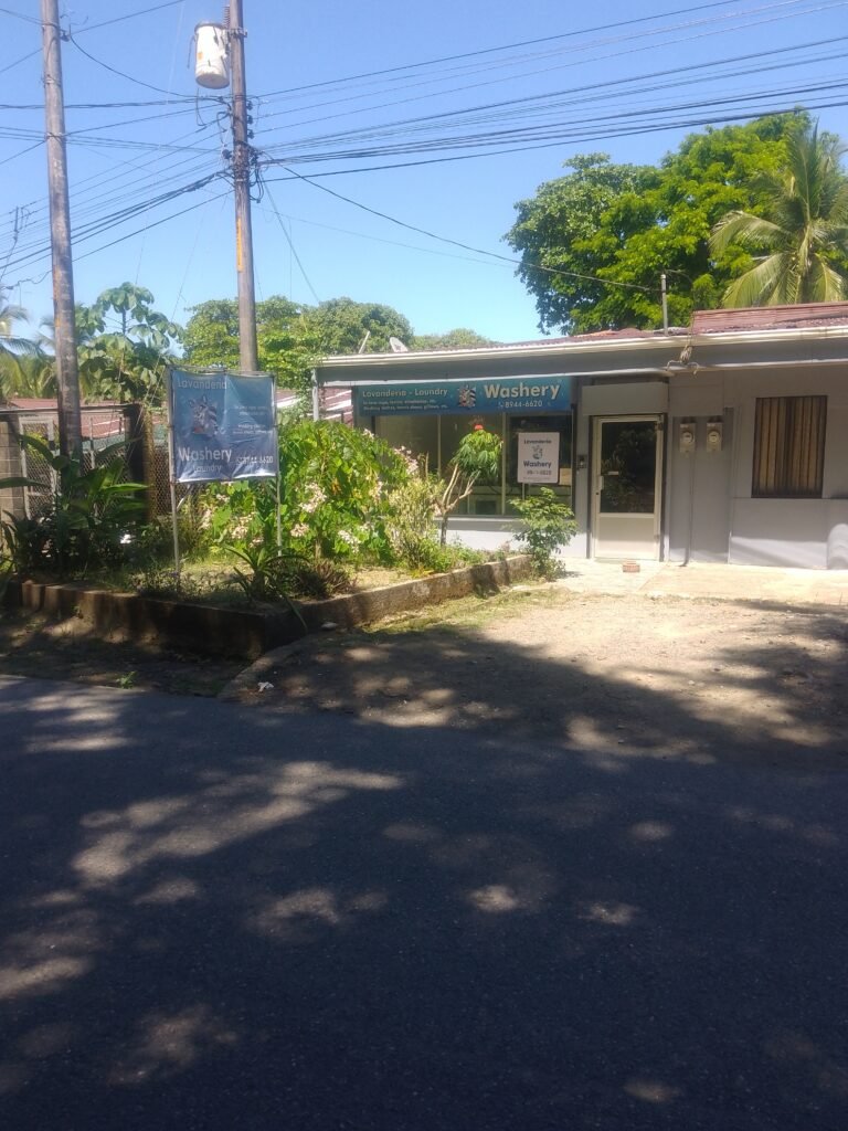 laundry  shop Washery. puerto jimenez osa peninsula