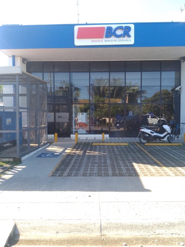 BCR ban of Costa Rica . puerto jimenez osa peninsula 