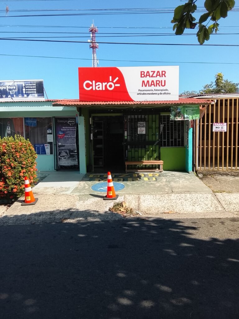 Bazar Maru print shop . puerto jimenez osa penisula 