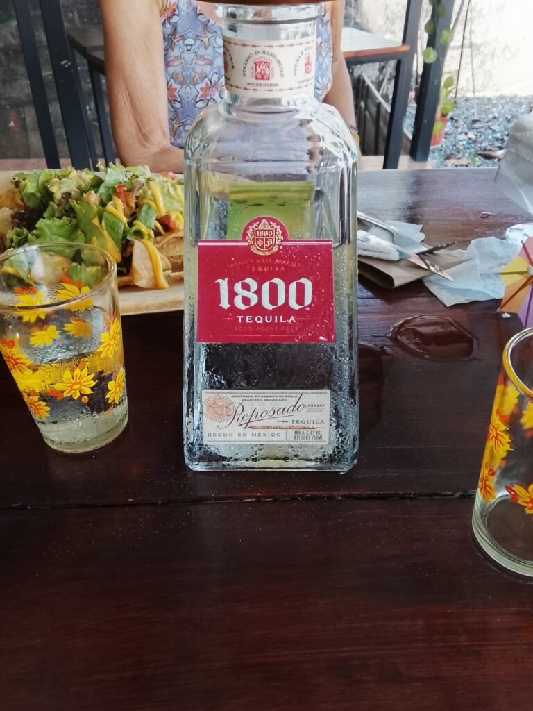 cold water bottle tiki's  restaurant  puerto Jimenez  osa peninsula