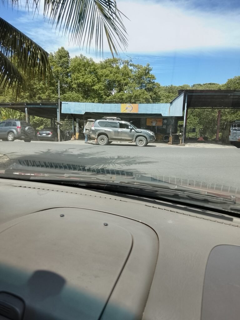 Tire shop. puerto jimenez osa peninsula