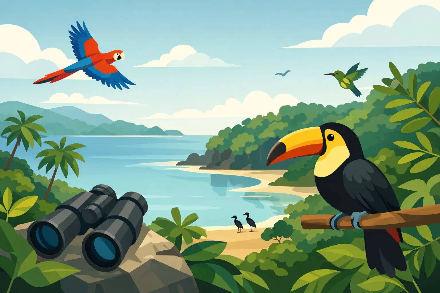 Bird Watching Osa Peninsula: Where to Go