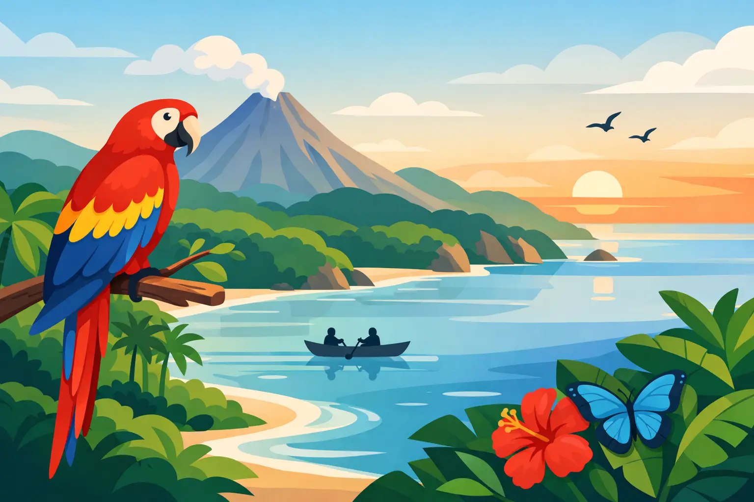Scarlet Macaw Tours Costa Rica: Where to Go