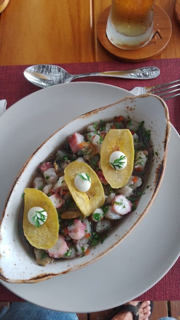 Costa Rica seafood Ceviche