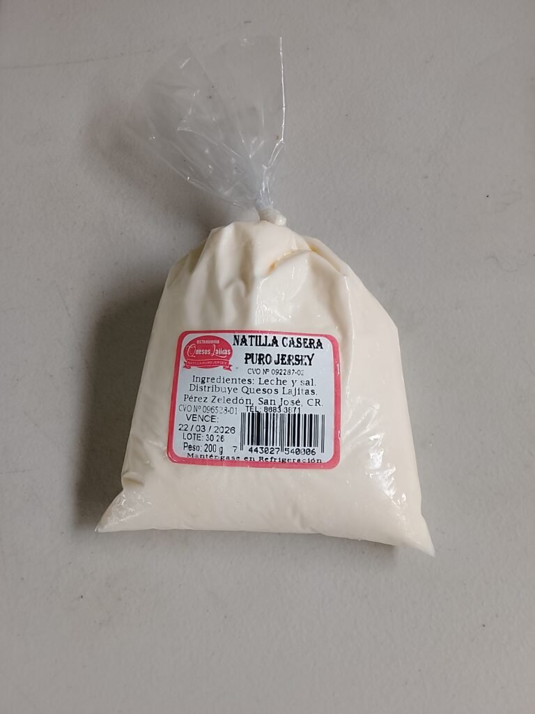 Natilla, Costa Rica sour cream